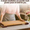 4 Pack Non-Slip Silicone Pads for Chopping Boards (5 x 5 x 1.5 cm)