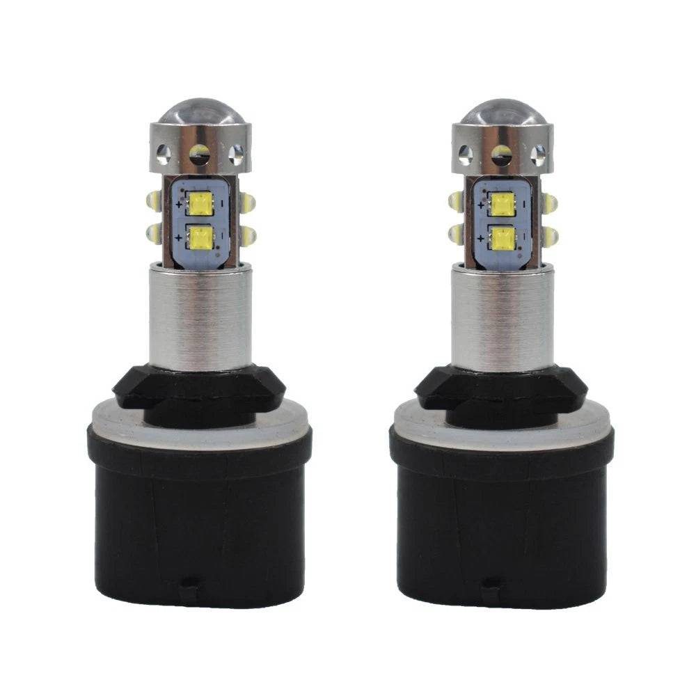 2X LED Fog Light Kit for 880 899 6000K 50W Clear