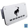 Tow Hitch Cover Brushed Finish for Ford Bronco (2021–2025) Class III 2"