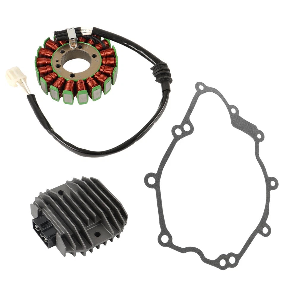 Stator and Regulator Rectifier with Gasket for Yamaha YZF-R6 (2003–2005)