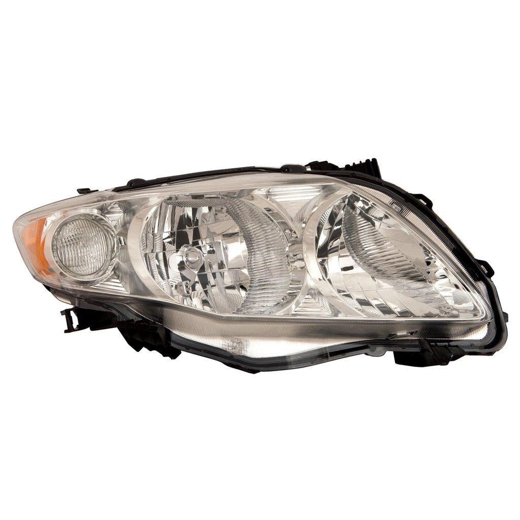 Replacement Chrome Passenger Side Headlight Lens Housing for Ford Ranger (2004–2011)