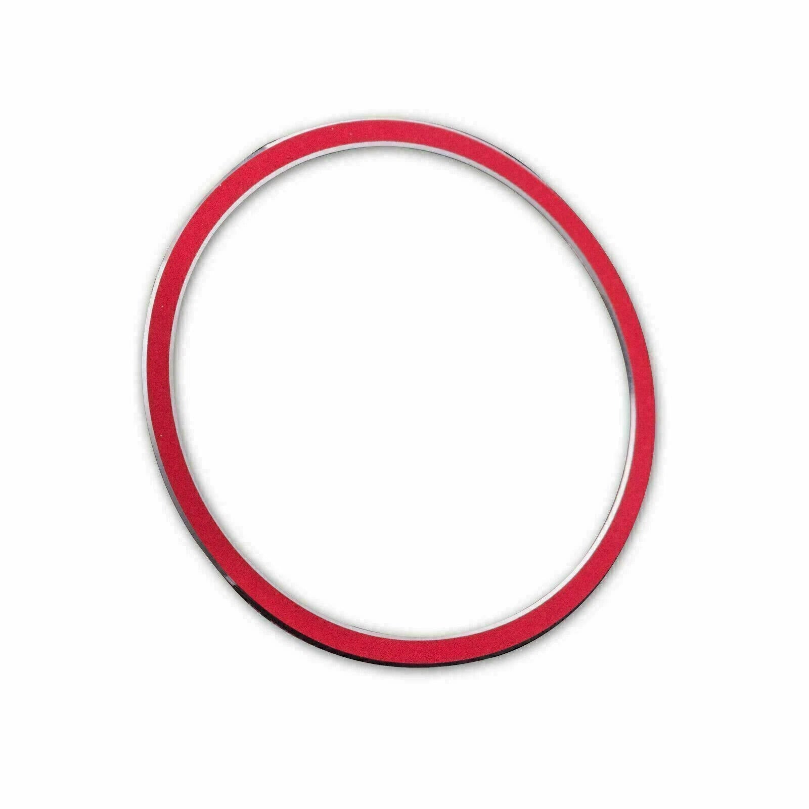 Red Aluminum Ignition Start Stop Button Cover Circle for Mercedes (2017-2020)