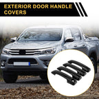 Set of 4 Door Handle Covers for Toyota Tundra (2007–2020) ABS Black