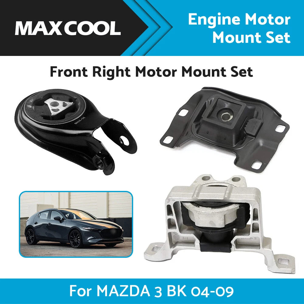 Engine Motor Transmission Mount Set for Mazda 3 (2004–2009)