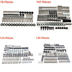 Motorcycle Fairing Bolt Kit for Yamaha YZF-R1 (2002–2014) Chrome