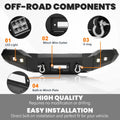 Front Bumper for Toyota Tundra (2007–2013) Steel Winch Ready w/ D Rings & Lights
