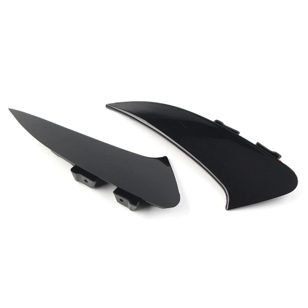 Black Rear Bumper Splitter Spoiler Canard Vent for Mercedes Benz CLA (2020+)