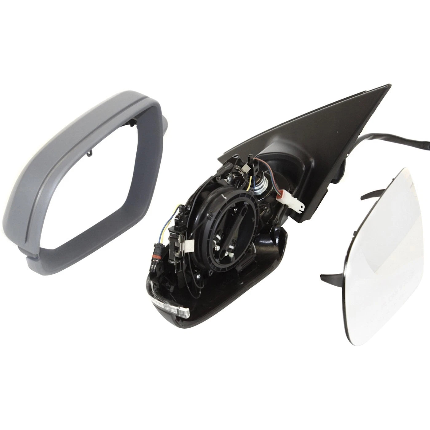 Power Mirror for Audi A4 (2010–2011) Left Manual Folding Heated Anti-Glare