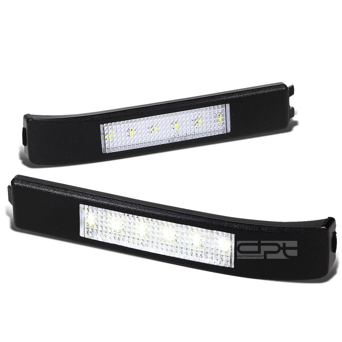 Chrome White SMD LED Towing/Side Mirror Turn Signal Light for Ford F150 (2009–2014)