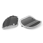 Tri-Line Speaker Cover Grills for Harley Road Glide FLTRX (2015–2018) Chrome