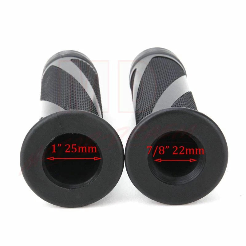 7/8" Gel Hand Grips for Honda CBR600RR, CBR1000RR, CBR500RR (2000–2023)