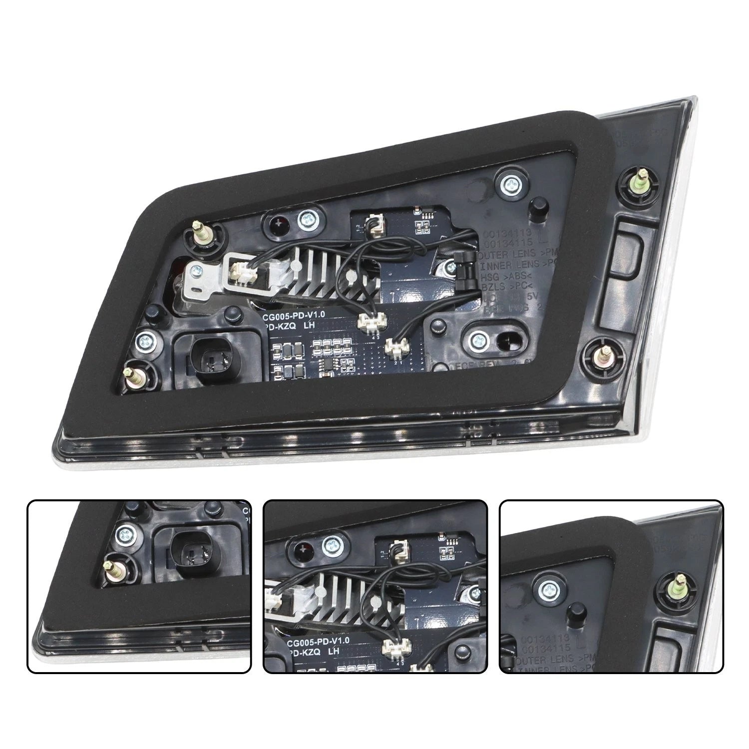 Left Driver Side LED Tail Lights for Tesla Model S (2012–2020)