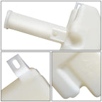 Windshield Washer Fluid Reservoir Tank w/ Cap & Pump for Mitsubishi Mirage (1997–2002)
