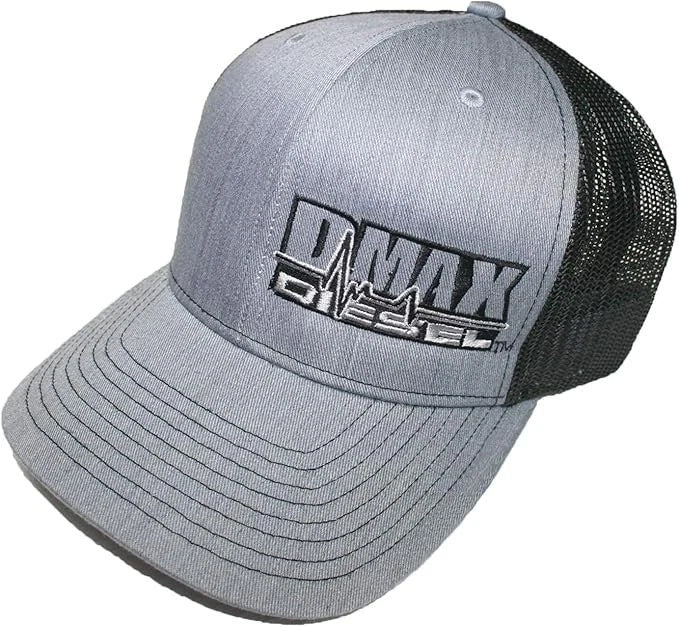 Dmax Duramax Diesel Denim Grey Hat for Trucks (Snap Back)