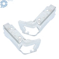 Set of 2 Rear Bumper End Caps Chrome for Ford F-250 F-350 F-450 (2023–2025)
