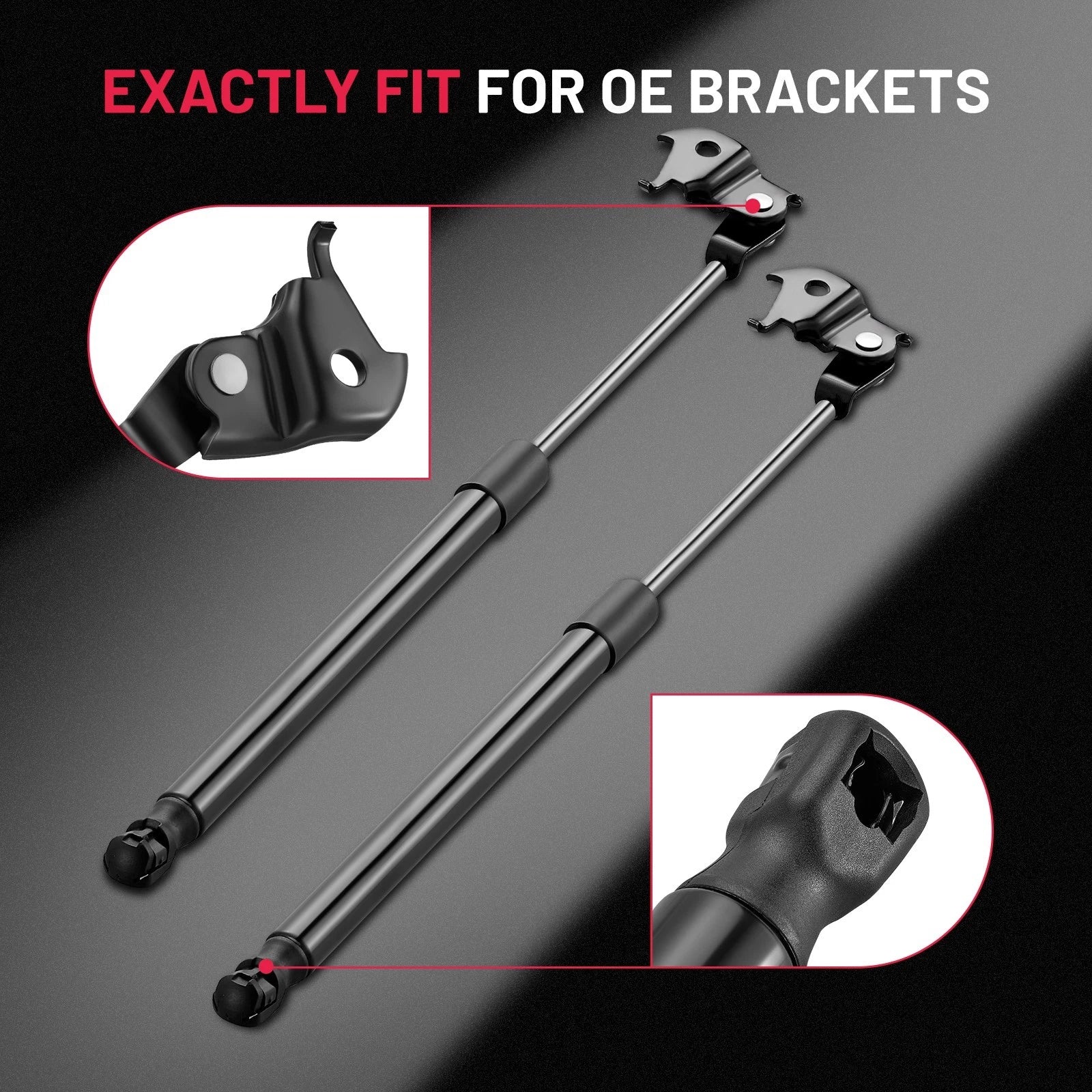 Hood Lift Support Shocks for Toyota Land Cruiser (1990–1997)