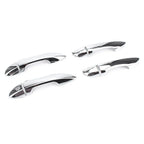 8x Chrome Door Handle Covers for Toyota Corolla (2014-2018)