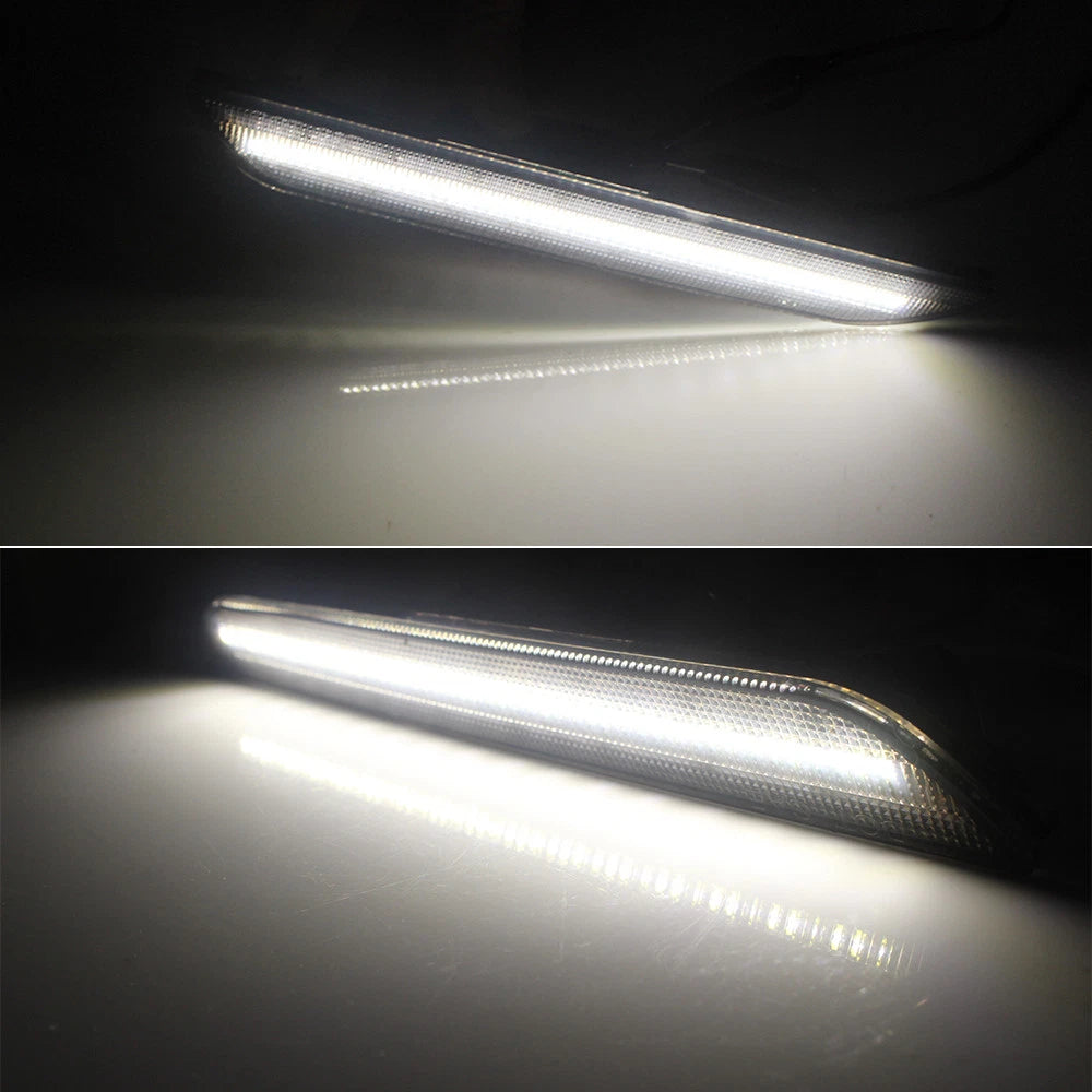 Smoked Lens LED Side Marker Lights for Ford Mustang (2015–2023)