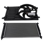 Radiator and Cooling Fan for Mazda 3 (2010–2013)
