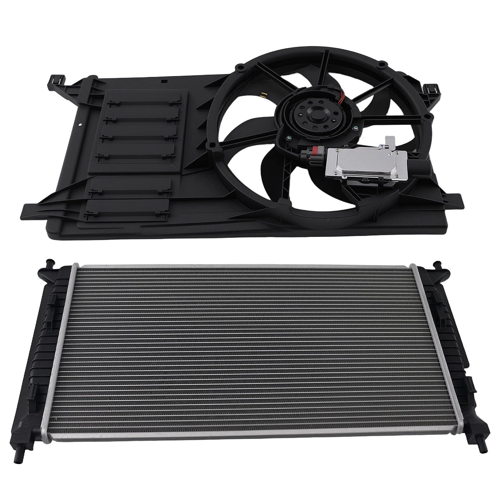 Radiator and Cooling Fan for Mazda 3 (2010–2013)