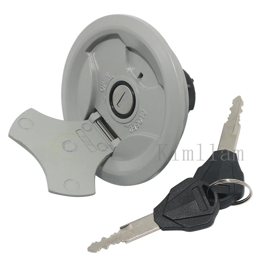 Fuel Gas Tank Cap Cover Keys for Yamaha YZF-R125 (2008–2016) MT125 (2015–2019)