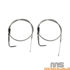 Stainless Throttle Cable Wires for Harley Sportster XL883 XL1200 (1996-2015)