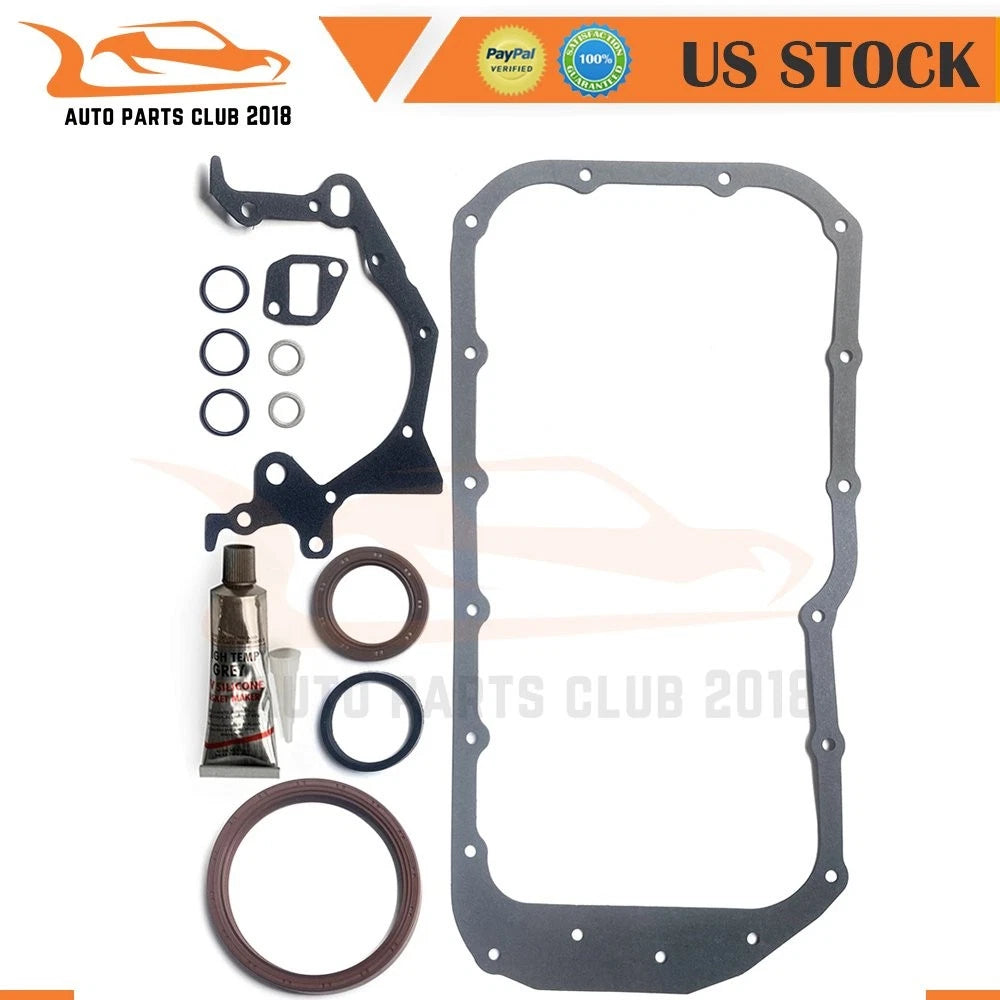 Engine Lower Gasket Set for Suzuki Esteem, Sidekick (1996–2002) 1.8L DOHC