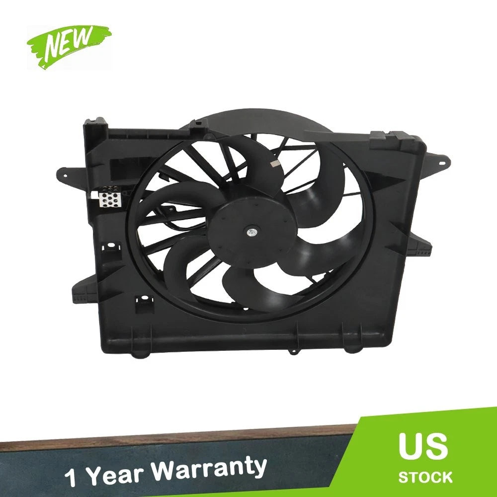 Radiator Condenser Fan Assembly 6R3Z8C607AA 620137 for Ford Mustang (2005–2014)