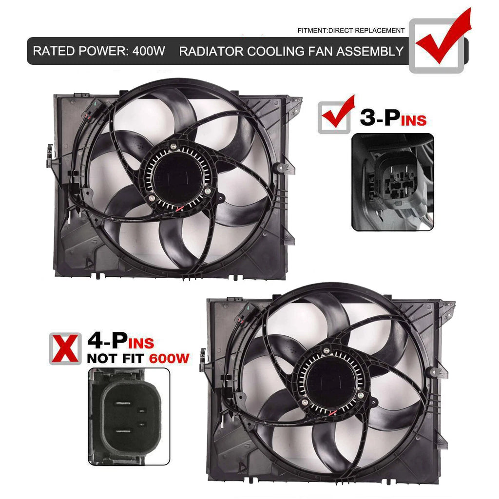Cooling Fan Assembly for BMW E90 (2006-2013)