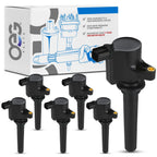 Set of 6 Ignition Coils for Mazda Tribute (2001–2009)
