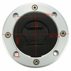 Tank Cap Cover & 2x Keys for SUZUKI GSXR 600 750 1000 Katana