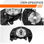 Front Right Side Loaded Wheel Bearing Hub Knuckle Assembly for Toyota Corolla (2003–2008)