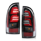 Red LED Tube Tail Lights for Toyota Tacoma (2005–2015)