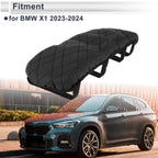 Center Console Cover for BMW X1 (2023–2024) Black 1 Pc