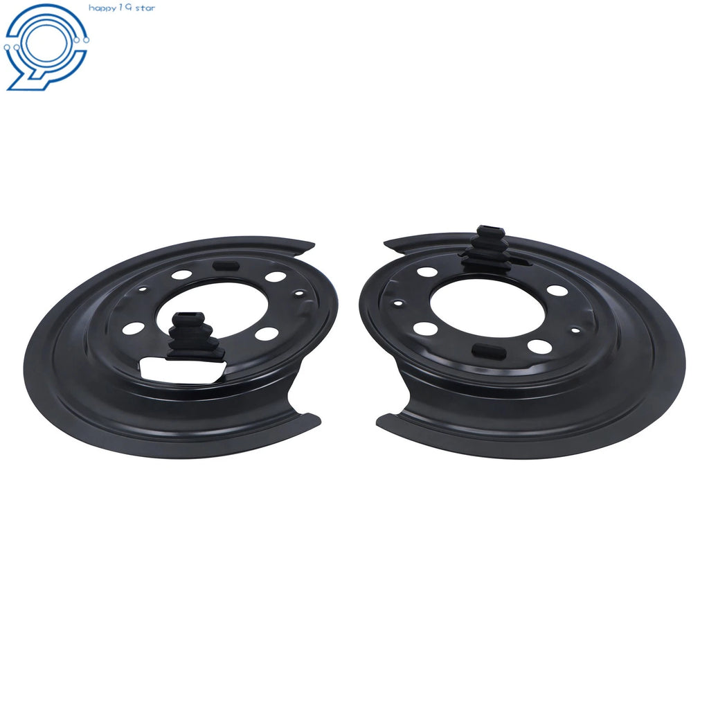 Set of 2 Rear Brake Backing Plates for Ram Truck 2500 3500 (2009–2010)