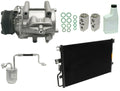 A C Compressor Kit Replacement with Condenser for Toyota HiAce (2005–2015)