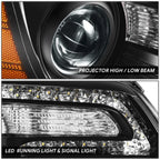Right Side LED DRL Projector Headlight for Chrysler 300 (2011–2014)
