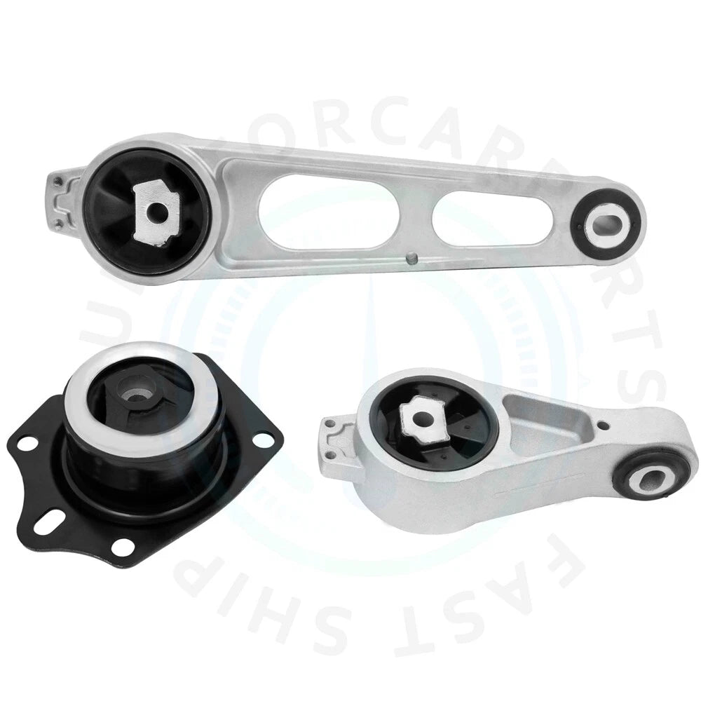 3X Engine Motor Mounts Kit for Chrysler PT Cruiser (2001–2010)