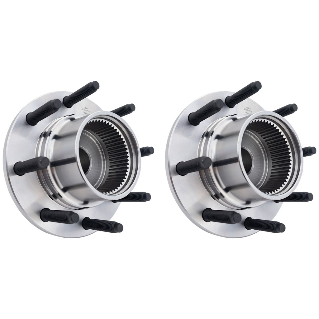Set of 2 ABS Wheel Hubs for Ford F250 4WD 4X4