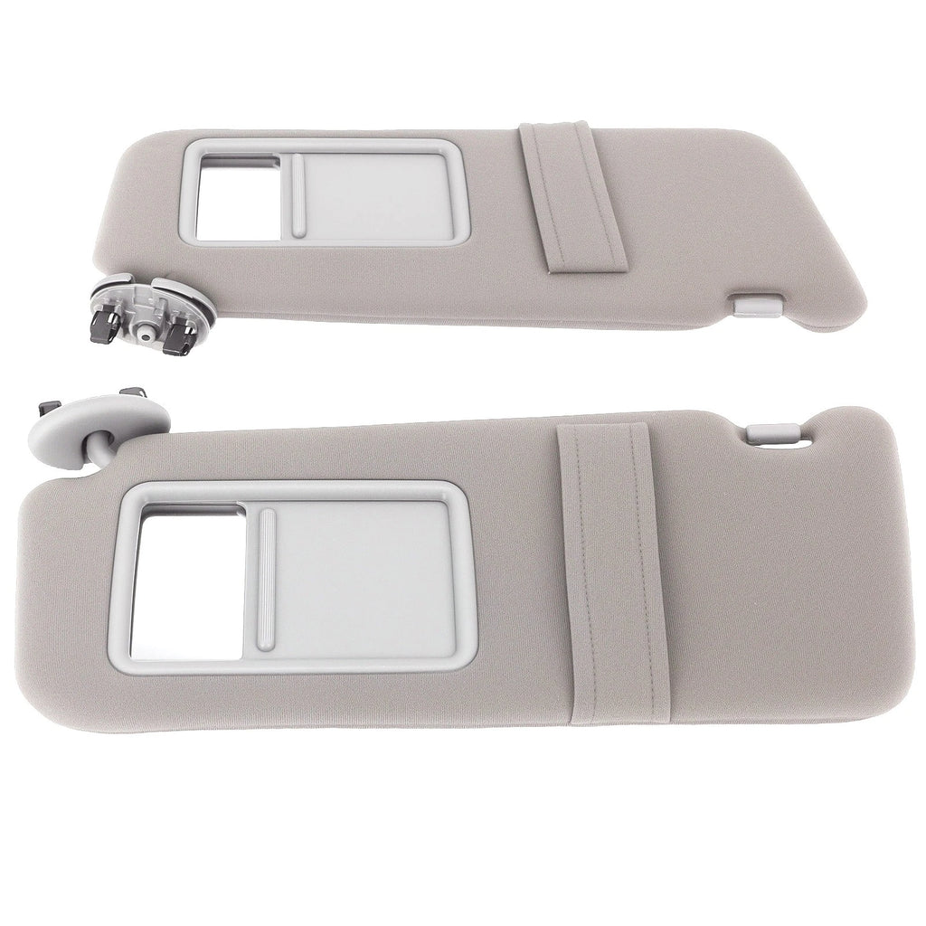 Sun Visor Pair for Toyota Camry (2007–2011) Tan Beige