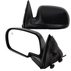 Set of 2 Power Heated Black Side Mirrors for Chevy GMC Yukon (2000–2002)