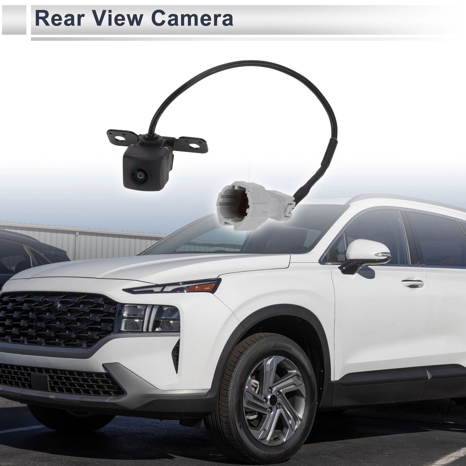 Rear View Camera for Hyundai Santa Fe Sport (2013–2019) 120-180 Degree