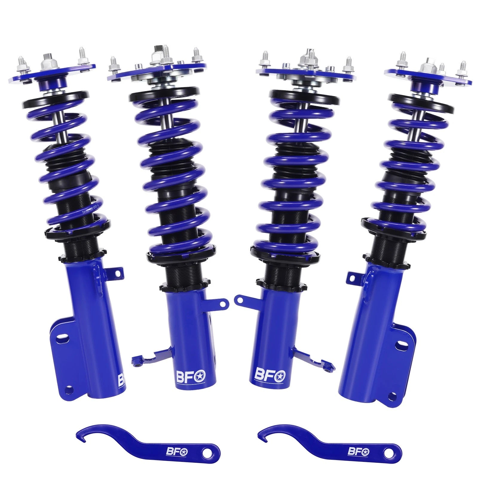 BFO Adjustable Coilover Shocks Springs Kit for Toyota Corolla (1987–2002)