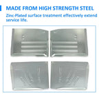 Set of 4 Steel Floor Pans for Chevy Chevrolet (1955–1957)