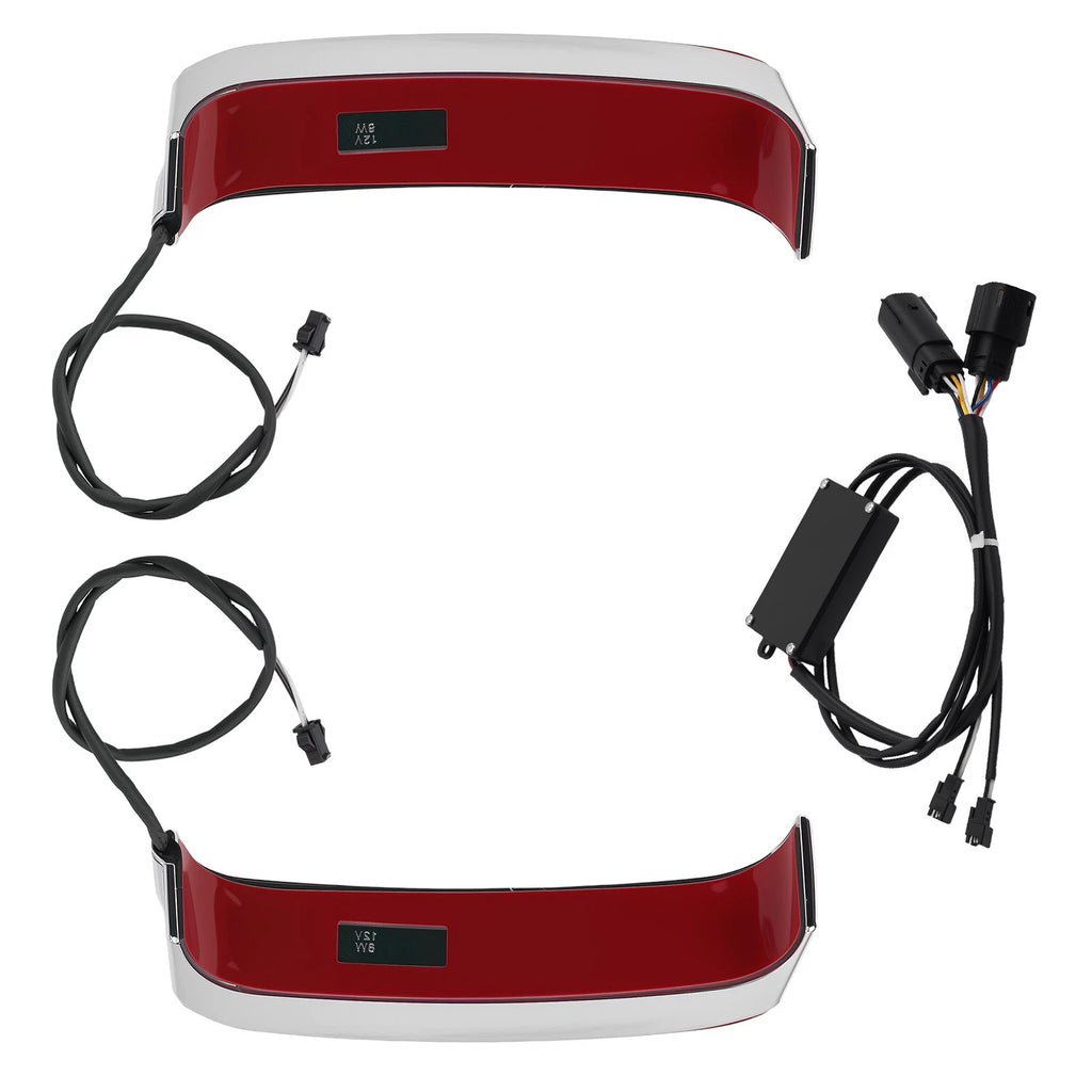 Saddlebag Running Brake Turn Signal Lights for Road Glide Ultra FLTRU (2016–2020)