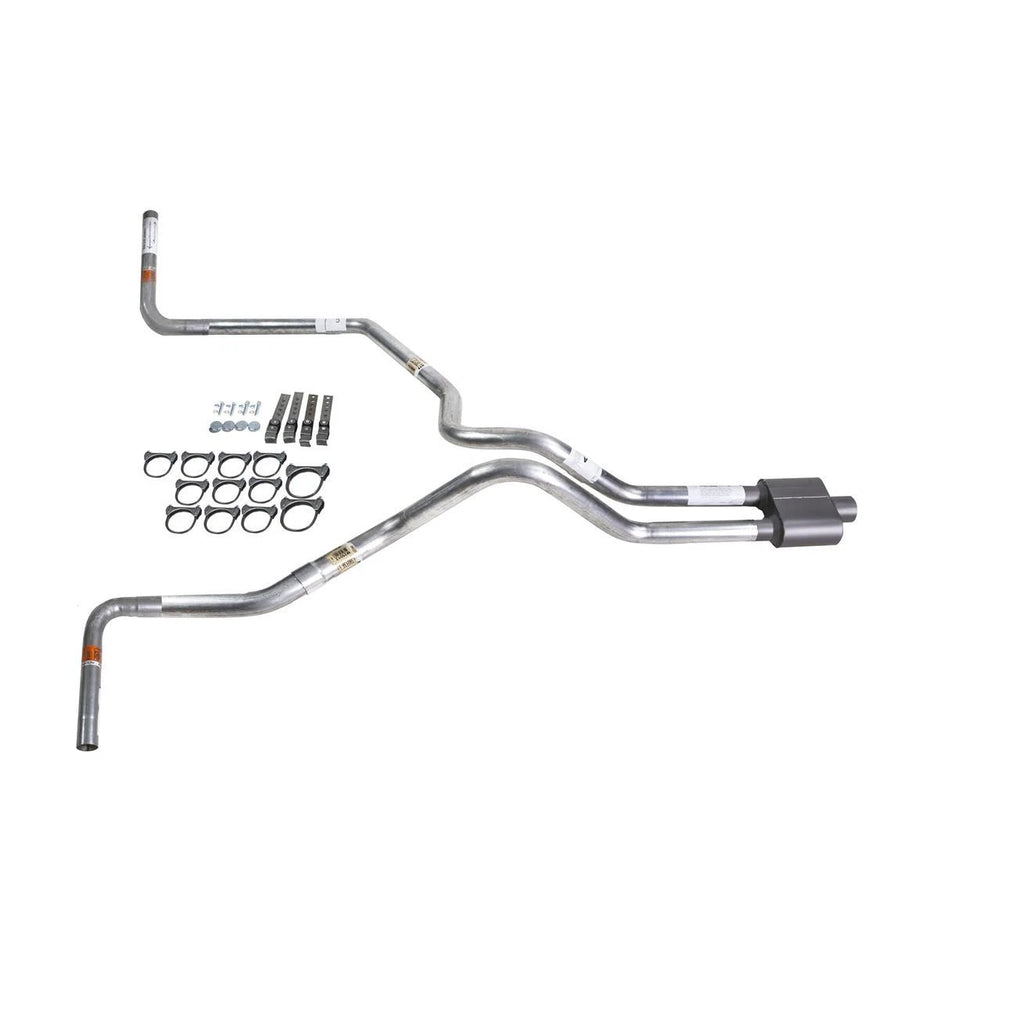 Dual Exhaust Muffler for F150 (1998–2004) Side Exit 2.5" Pipe