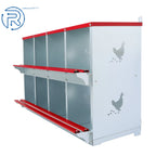8 Compartment Metal Nesting Boxes for Hens (Wall Mount)