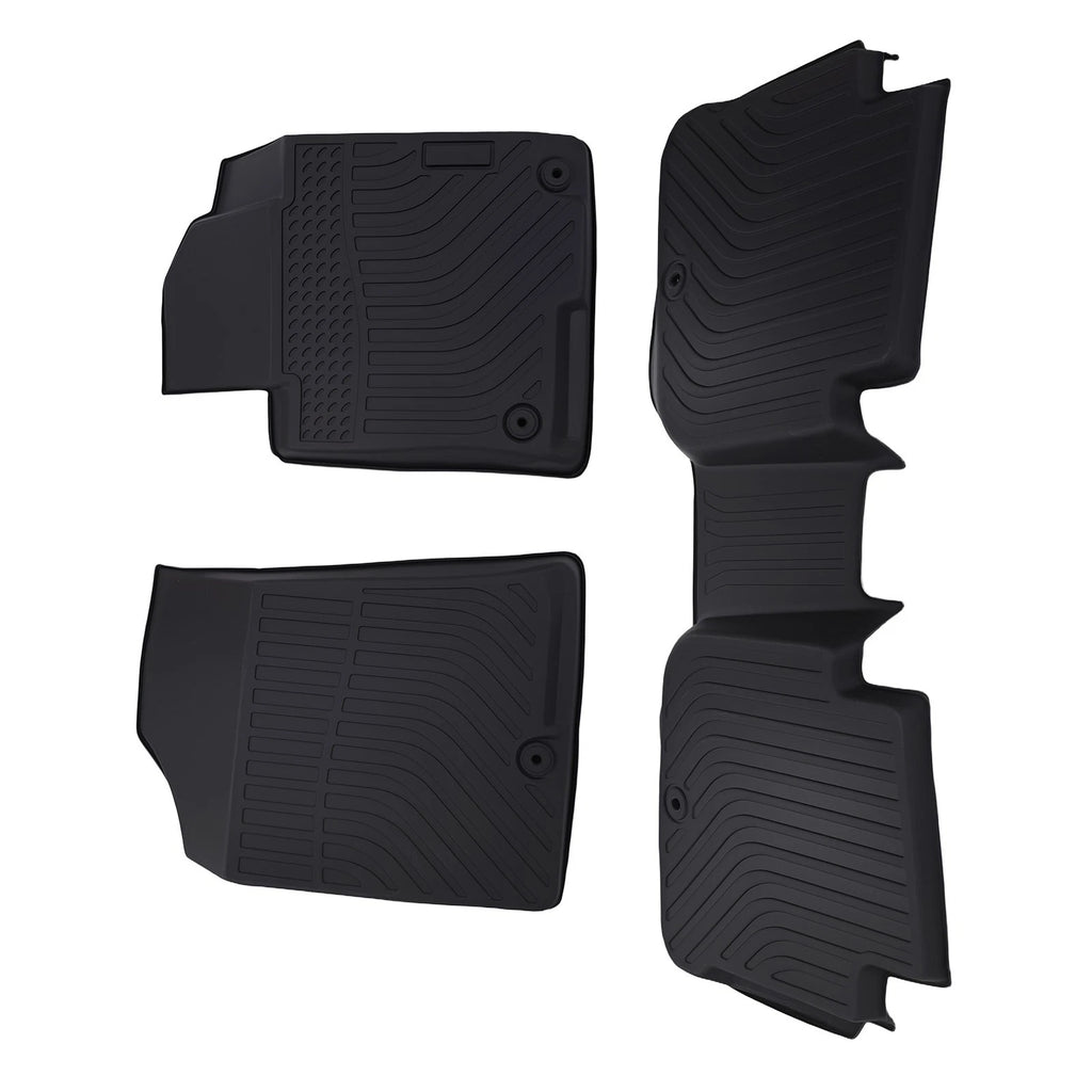 All-Weather TPE Rubber Floor Mats for Kia Optima & Hyundai Sonata (2015–2020)