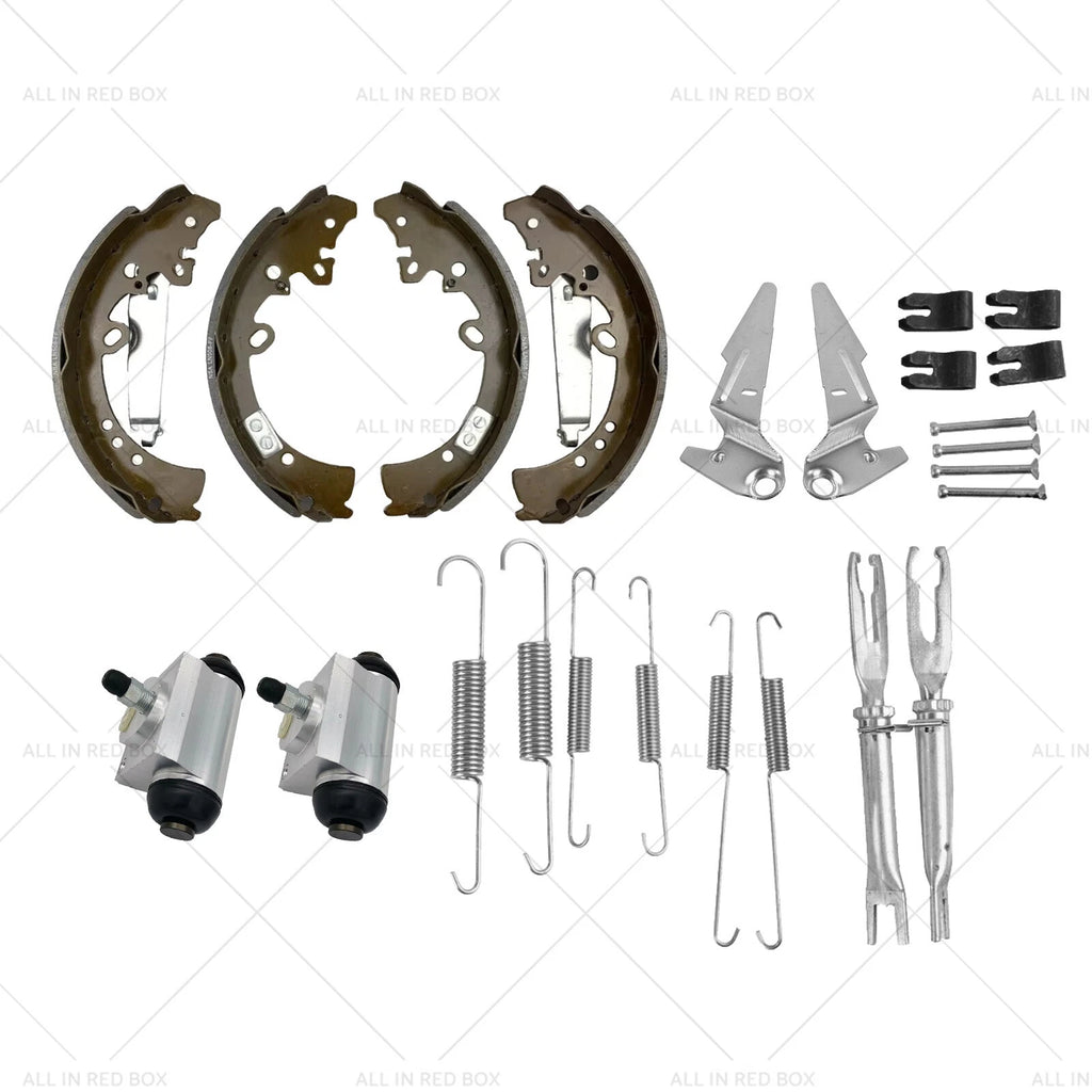 Rear Brake Shoes Wheel Cylinders Adjuster Kit for Toyota Hilux (2005–2019)