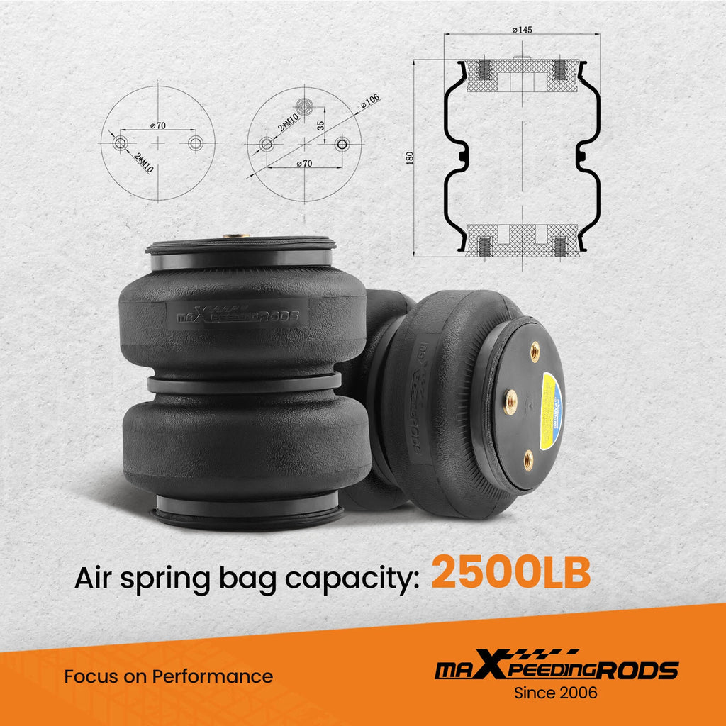 Air Spring Bag with Controller Kit for Ram 2500 2WD 4WD (2014-2025)